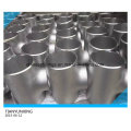 Stainless Steel Pipe Fittings Welded Equal Tee/Straight Tee